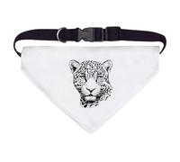 Azeeda Large 'African Leopard Portrait' Dog/Cat/Pet Bandana (PD00069146)