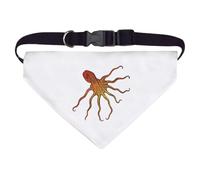 Azeeda Large 'Angry Octopus' Dog/Cat/Pet Bandana (PD00080732)