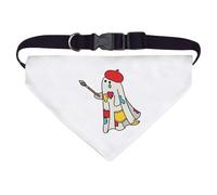 Azeeda Large 'Artie The Painter Ghost' Dog/Cat/Pet Bandana (PD00070938)