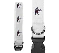 Azeeda Large 'Barbarian Wolf' Dog Collar (PR00082110)