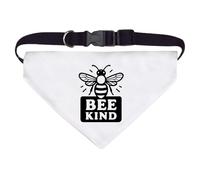 Azeeda Large 'Bee Kind' Dog/Cat/Pet Bandana (PD00068824)