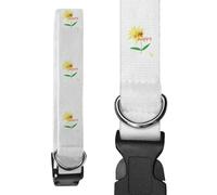 Azeeda Large 'Busy Buzzing Bee' Dog Collar (PR00085582)