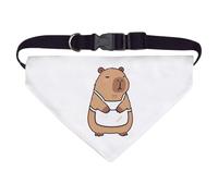 Azeeda Large 'Capybara Wearing Apron' Dog/Cat/Pet Bandana (PD00081400)
