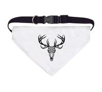 Azeeda Large 'Celtic Stag Skull' Dog/Cat/Pet Bandana (PD00073702)