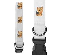 Azeeda Large 'Chibi Yorkshire Terrier' Dog Collar (PR00077482)