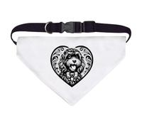 Azeeda Large 'Cockapoo Love Heart' Dog/Cat/Pet Bandana (PD00067576)