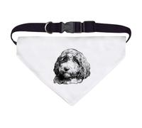 Azeeda Large 'Cockapoo Portrait' Dog/Cat/Pet Bandana (PD00075470)