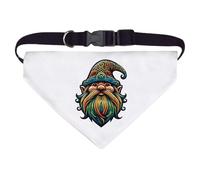 Azeeda Large 'Colourful Wizard Gnome' Dog/Cat/Pet Bandana (PD00073622)