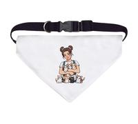 Azeeda Large 'Crazy Cat Lady' Dog/Cat/Pet Bandana (PD00078842)