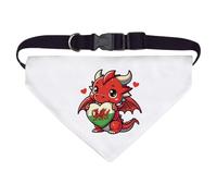 Azeeda Large 'Cute Baby Welsh Dragon' Dog/Cat/Pet Bandana (PD00071582)