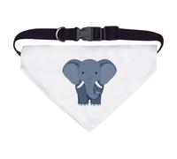 Azeeda Large 'Cute Elephant' Dog/Cat/Pet Bandana (PD00076454)