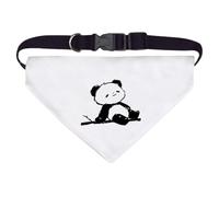 Azeeda Large 'Cute Panda Sitting On Branch' Dog/Cat/Pet Bandana (PD00069662)