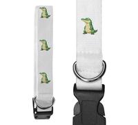 Azeeda Large 'Cute Standing Alligator' Dog Collar (PR00076032)