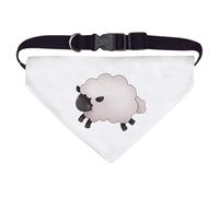 Azeeda Large 'Cute Woolly Sheep' Dog/Cat/Pet Bandana (PD00067600)