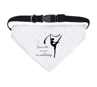 Azeeda Large 'Dance Like No One Is Watching' Dog/Cat/Pet Bandana (PD00075438)