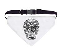 Azeeda Large 'Day Of The Dead Sugar Skull' Dog/Cat/Pet Bandana (PD00067464)