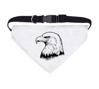 Azeeda Large 'Eagle Side View Portrait' Dog/Cat/Pet Bandana (PD00072348)