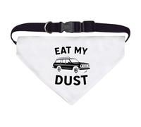Azeeda Large 'Eat My Dust Retro Station Wagon' Dog/Cat/Pet Bandana (PD00070614)