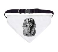 Azeeda Large 'Egyptian Pharaoh Front View' Dog/Cat/Pet Bandana (PD00074570)