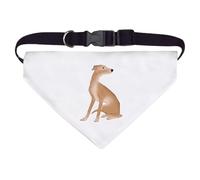 Azeeda Large 'Elegant Italian Greyhound' Dog/Cat/Pet Bandana (PD00066892)