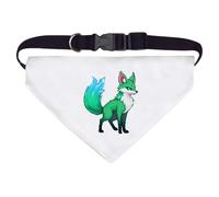 Azeeda Large 'Emerald Fox' Dog/Cat/Pet Bandana (PD00079962)