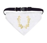 Azeeda Large 'Floral Garland' Dog/Cat/Pet Bandana (PD00083064)