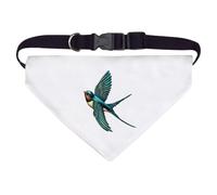 Azeeda Large 'Flying Swallow Bird' Dog/Cat/Pet Bandana (PD00067248)