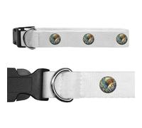Azeeda Large 'Forget Me Not Garden Fairy' Dog Collar (PR00068366)