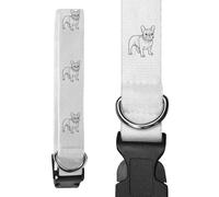 Azeeda Large 'French Bulldog' Dog Collar (PR00077550)