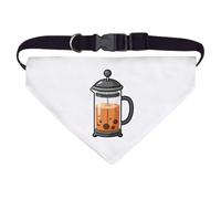 Azeeda Large 'French Press' Dog/Cat/Pet Bandana (PD00078660)