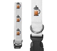 Azeeda Large 'French Press' Dog Collar (PR00078610)