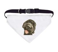 Azeeda Large 'Funny Black Cockapoo' Dog/Cat/Pet Bandana (PD00082536)