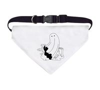 Azeeda Large 'Ghost In The Woods' Dog/Cat/Pet Bandana (PD00070956)