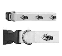 Azeeda Large 'Goat Sleeping on Pillow' Dog Collar (PR00072338)