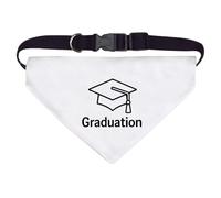 Azeeda Large 'Graduation Cap Academic' Dog/Cat/Pet Bandana (PD00067378)