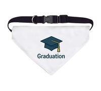 Azeeda Large 'Graduation Cap Academic' Dog/Cat/Pet Bandana (PD00067380)