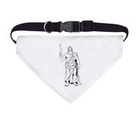 Azeeda Large 'Gr od Zeus' Dog/Cat/Pet Bandana (PD00080092)