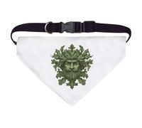 Azeeda Large 'Green Man Portrait' Dog/Cat/Pet Bandana (PD00066208)
