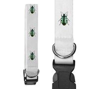 Azeeda Large 'Green Metallic Beetle' Dog Collar (PR00077094)
