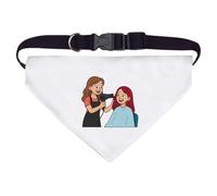 Azeeda Large 'Hair Stylist & Client' Dog/Cat/Pet Bandana (PD00071910)