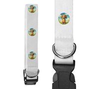 Azeeda Large 'Happy Dachshund' Dog Collar (PR00069308)