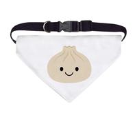 Azeeda Large 'Happy Dumpling' Dog/Cat/Pet Bandana (PD00083846)
