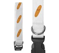 Azeeda Large 'Happy French Stick' Dog Collar (PR00080772)