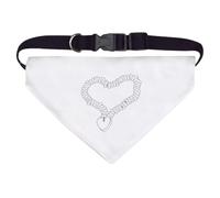Azeeda Large 'Heart Candy Bracelet' Dog/Cat/Pet Bandana (PD00066838)
