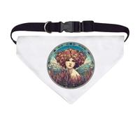 Azeeda Large 'Heather Garden Fairy' Dog/Cat/Pet Bandana (PD00068442)