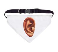 Azeeda Large 'Human Ear' Dog/Cat/Pet Bandana (PD00079090)