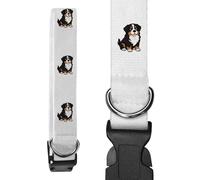 Azeeda Large 'Kawaii Bernese Mountain Dog' Dog Collar (PR00077462)