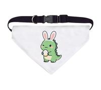 Azeeda Large 'Kawaii Easter Dino' Dog/Cat/Pet Bandana (PD00079874)