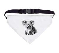 Azeeda Large 'Koala Portrait' Dog/Cat/Pet Bandana (PD00072360)