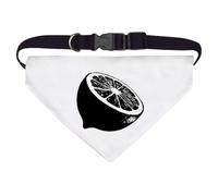 Azeeda Large 'Lemon Half' Dog/Cat/Pet Bandana (PD00067088)